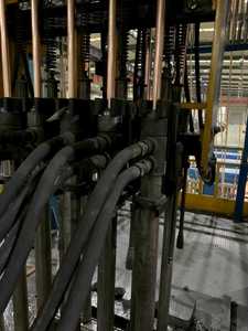 Máquina de colada continua ascendente de 5000T para cobre sin oxígeno - Product Image 2