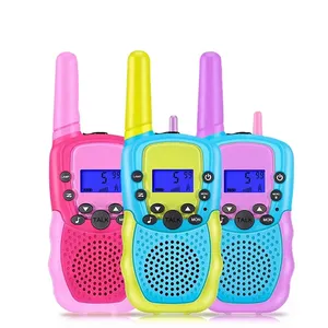 Kid Toys Hot Selling Gifts 3Km Long Range Intercom Kid Walkie-Talkie Wireless Kids Walkie Talkie Set