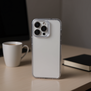 Custodia Trasparente Lucida Antiurto DAM per iPhone 15 Pro Max - Product Image 3