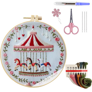 Kit con ago <span class=keywords><strong>da</strong></span> punzone ricamato <span class=keywords><strong>a</strong></span> mano con motivo animale personalizzato con <span class=keywords><strong>punto</strong></span> <span class=keywords><strong>croce</strong></span> <span class=keywords><strong>a</strong></span> <span class=keywords><strong>punto</strong></span> <span class=keywords><strong>croce</strong></span> Set per principianti - Product Image 5
