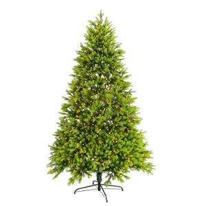 Árbol de Navidad preiluminado de PE completo al por mayor de fábrica con luces LED, árbol de Navidad de <span class=keywords><strong>abeto</strong></span> <span class=keywords><strong>canadiense</strong></span> realista para el hogar de Navidad - Product Image 6