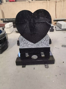 Đen tượng đài grainte tim đài tưởng niệm thiết kế bé tưởng niệm bia mộ nhỏ tượng đài cho trẻ em - Product Image 4