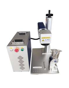 Machine <span class=keywords><strong>de</strong></span> marquage au laser à fibre bon marché 20w 30w 50w Marquer des logos et des modèles sur des produits en acier inoxydable, en cuivre, en acier - Product Image 6