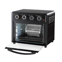 Four à friture électrique 25L 1650W avec minuterie et large plage de température 80-230°C, prise en charge de la langue néerlandaise pour usage domestique