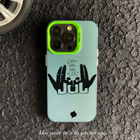 Coque de Téléphone PC Tendance et Design pour iPhone 7 8 Xr Xs 11 12 13 14 15 16 17Plus Pro Max – Protection de Téléphone Jul