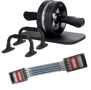 Bụng bánh xe thép bền đa chức năng <span class=keywords><strong>Ab</strong></span> Con lăn thể dục thiết bị thể thao Nhà phòng tập thể dục phụ kiện tập thể dục tập thể dục eo - Product Image 1