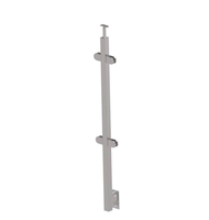 Système de balustrade à câbles monté latéralement pour balcon et terrasse, acier inoxydable 304 316, fixation supérieure carrée