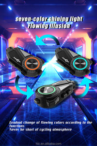 프리드콘 R3 프로 1000M 블루투스 6인용 인터콤 풀 듀플렉스 FM 와이파이 2K 픽셀 비디오 레코더 오토바이 헬멧 카메라 - Product Image 2