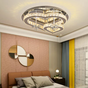 New Arrival <b>Heart</b> Shape Adjustable <b>Hanging</b> Light Bedroom Minimalist Modern Ceiling Lamps Fixture - Product Image 4