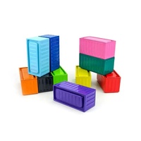 Nouveauté forme rectangulaire vide métal peut boîte-cadeau cartes artisanat Snack stockage des aliments étain
