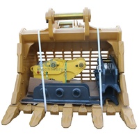 Excavator Demolition HD Bucket Hidrolik Material Q345B+NM360 untuk Excavator 30-40 Ton dengan Garansi 1 Tahun