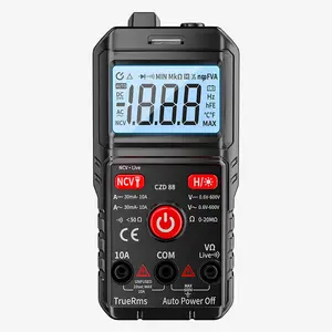 CZD88 Digital AC DC Multi Tester with Full Auto Range 10A 600V 20Mohm