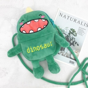 <span class=keywords><strong>Sac</strong></span> à <span class=keywords><strong>dos</strong></span> en peluche pour garçons, motif animal de dessin animé mignon, <span class=keywords><strong>sac</strong></span> bandoulière anti-vol avec fermeture à bouton en microfibre, 20-36L - Product Image 4