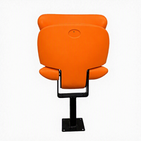 Siège de stade pliable en PEHD, chaise de tribune relevable, siège creux en plastique pour arènes et sites sportifs