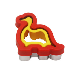 Découpeur de biscuits en forme de cœur pour enfants, pour pain grillé, en forme de cœur, en acier inoxydable, sandwich, dinosaure, amour, pentagramme, tarte <span class=keywords><strong>aux</strong></span> <span class=keywords><strong>pommes</strong></span>, bricolage - Product Image 4