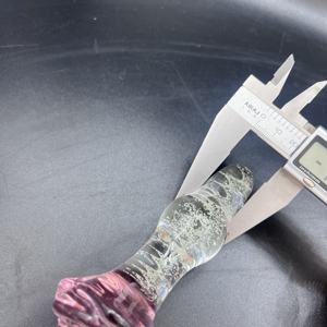 Glad. Glazen <span class=keywords><strong>Dildo</strong></span> Voor. Prostaat G Spot Massager Seksspeeltje Voor Vrouwen Of Mannen - Product Image 5