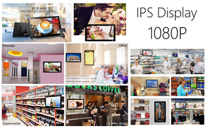 Khung Ảnh Kỹ Thuật Số HD Kích Thước Lớn Khung Video Kỹ Thuật Số Gắn Tường Màn Hình Hiển Thị Quảng Cáo 32 Inch - Product Image 6