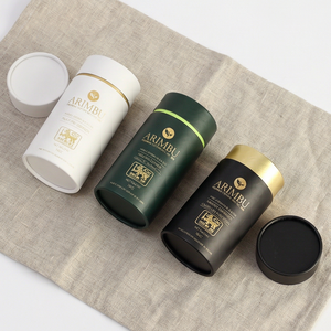 Caja <span class=keywords><strong>de</strong></span> Cartón Kraft para Envases <span class=keywords><strong>de</strong></span> Cosméticos <span class=keywords><strong>de</strong></span> Lujo, Tubo Cilíndrico para Té, Café, Productos para el Cuidado <span class=keywords><strong>de</strong></span> la Piel, Aceites Esenciales, Perfumes - Product Image 2