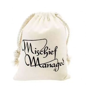 Wholesale Personalized Recycled Colorful <b>Cloth</b> Canvas Custom Cotton Drawstring <b>Bag</b> Packaging With Logo - Product Image 6