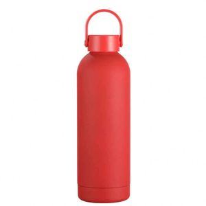 Stainless Steel Vacuum Insulated Water Bottle with Handle Minimalist Design for Travel 24H Thermal Performance - Product Image 6