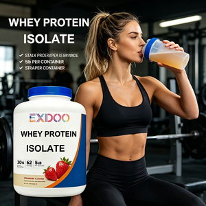 Nutrition sportive, isolat de protéines de lactosérum en poudre, 5 lb, 62 portions, 30 g de protéines par portion, adapté aux régimes faibles en glucides, superaliment - Product Image 3