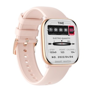 2024 New 1.75 Inch Amoled HD Màn Hình Vuông HD12 Thông Minh Đồng Hồ Chống Thấm Nước NFC Bt Cuộc Gọi <span class=keywords><strong>Smartwatch</strong></span> Cho Phụ Nữ Phụ Nữ Phụ Nữ - Product Image 3