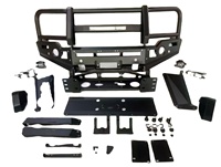 Accessoires modifiés pour pick-up 4x4 Trunkeen, kits de carrosserie en alliage d'aluminium, barre de protection avec éclairage, pare-chocs avant pour Tank 300