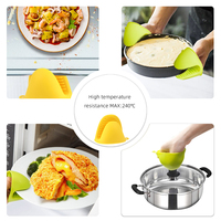 Maniques de cuisine en Silicone résistants à la chaleur, maniques de cuisine, Mini gants de four