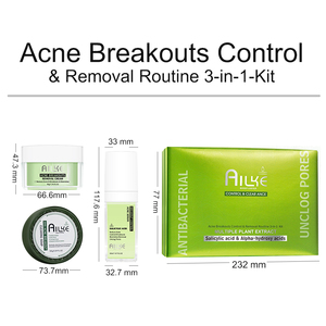 Nuevos controles de personalización espinillas eliminación de acné Hotel hecho a mano árbol de té orgánico acné cuidado de la piel conjunto para diario - Product Image 6