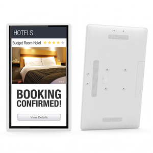 Tablet Android con Schermo Touch Capacitivo IPS da 32 Pollici, Cornice Sottile, 64GB per Gestione Programmi e Prenotazioni Hotel - Product Image 1