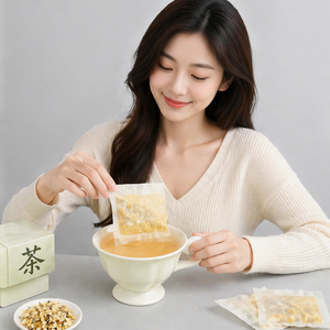 ชาสมุนไพรผสมเลมอนและขิง รสชาติสดชื่น บรรจุ 120 กรัม 60 ซอง ปราศจากคาเฟอีน ช่วยให้อบอุ่นร่างกาย เพื่อความสบายในทุกวัน - Product Image 2
