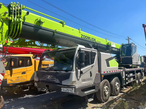 ज़ोम्लियन ztc5552 50 टन ट्रक क्रेन 45 मीटर मुख्य बूम 61 मीटर लुफिंग जेब इंजन 8x4 चेसिस पंप और गियर - Product Image 3