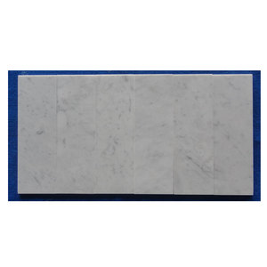 Carreaux de marbre <span class=keywords><strong>noir</strong></span> poli moderne personnalisés, Bianco Carrarra, fins, écologiques, durables, imperméables, pour villa, garantie <span class=keywords><strong>1</strong></span> an, 12x12 pouces - Product Image 4