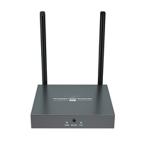 Émetteur et Récepteur HDMI Sans Fil 1x4 150m 1080P 60Hz, Extenseur Audio-Vidéo Sans Fil avec IR et Sortie HDMI en Boucle