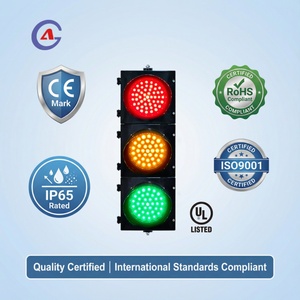 Semáforo Peatonal LED de 200 mm con Energía Solar, Indicador de Parada/Paseo Rojo y Verde, IP65, Duradero para Cruce de Carreteras al Aire Libre - Product Image 5