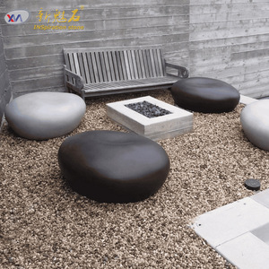Nuevo Banco de Piedra Mágica Simulada, Adoquín de Cemento, Muebles de Jardín de Hormigón GRC para Decoración de Hoteles y Villas - Product Image 3