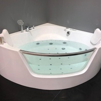 Combinaison baignoire-douche, combinaison baignoire-douche d'angle, baignoire à jets de massage