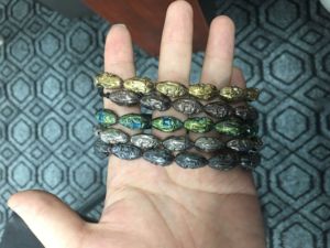 ลูกปัดหินออกไซด์ทรงหัวกะโหลกขนาด8*10มม. สำหรับทำเครื่องประดับหินธรรมชาติมีดีไซน์ที่เป็นเอกลักษณ์ - Product Image 4