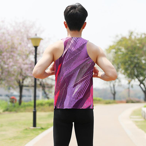 <b>Running</b> <b>Singlet</b> Lightweight Marathon Custom Design Sublimation Printing for Adults <b>Running</b> - Product Image 3
