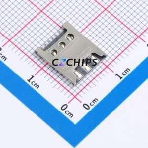 BX-SMN-1.25H7PJ SIM Card Connector SMD Connector Plug-In Type Nano SIM Card Card Holder 1.25mm - Product Image 1