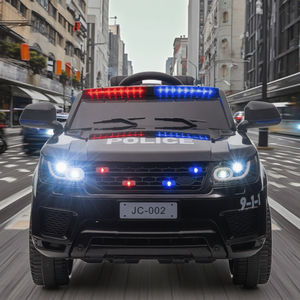 2.4G Afstandsbediening 12V Elektrische Politie Stijl Ride-On Auto Voor Kinderen 2-4 Jaar Pedaalkracht En71 Gecertificeerde Rubberen Zijwieltjes - Product Image 2