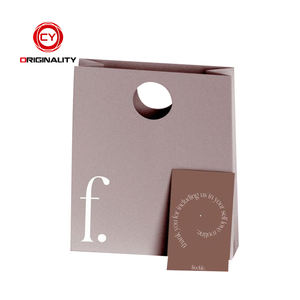 התאם אישית שקית נייר קטנה ומבריקה לקניית בשמים - Product Image 2