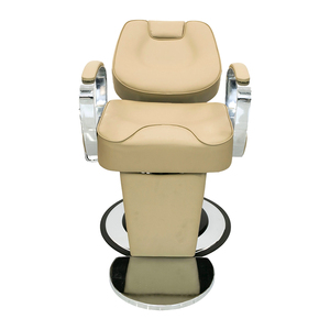 Silla de Estilismo Comercial para Salón, Giratoria 360°, de Cuero PU Impermeable, Ergonómica, para <span class=keywords><strong>Barber</strong></span>ía/Hotel/SPA - Product Image 5