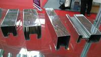 Rampe moderne sur mesure en acier inoxydable pour balustrade de terrasse