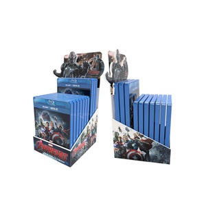 Recycled Cardboard Foldable Countertop Display Stand for DVD Wallet Magazine Sock-Eco-Friendly Customizable Carton <b>Box</b> - Product Image 5