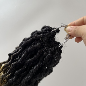 Extension per capelli Gypsy Locs all'uncinetto effetto Ombre, direttamente dalla fabbrica, per distributori di saloni e OEM - Product Image 3