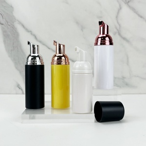 Hot Sale 50ml Frosted Shampoo Foam <b>Bottle</b> 30ml Silk Screen Travel Facial Cleanser Foam <b>Bottle</b> 100ml Hand Sanitizer Foam <b>Bottle</b> - Product Image 4