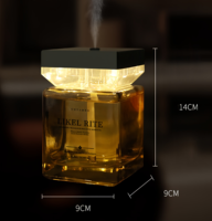 Diffuseur d'arômes en verre YOYOLO moderne longue durée 500 ml avec veilleuse, aide au sommeil, spray d'aromathérapie pour la maison et l'hôtel