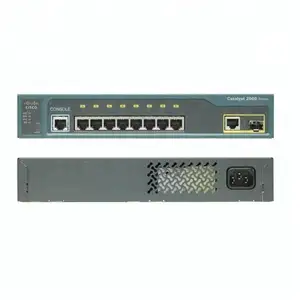Commutateur Cisco d'origine 2960 Commutateur réseau Gigabit 8 ports WS-C2960G-8TC-L de base LAN