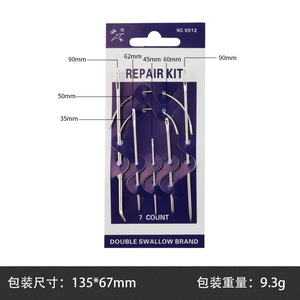 0512 marca Shuangyan aguja <span class=keywords><strong>de</strong></span> <span class=keywords><strong>coser</strong></span> a mano juego <span class=keywords><strong>de</strong></span> <span class=keywords><strong>agujas</strong></span> <span class=keywords><strong>de</strong></span> cuero para <span class=keywords><strong>coser</strong></span> a mano, aguja curva aguja <span class=keywords><strong>de</strong></span> deformación, juego <span class=keywords><strong>de</strong></span> <span class=keywords><strong>agujas</strong></span> <span class=keywords><strong>de</strong></span> cuero <span class=keywords><strong>de</strong></span> ojo grande - Product Image 3